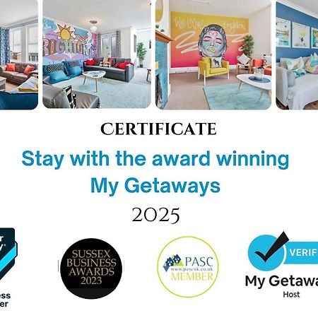 Golden Sunset House With Free Parking By My Getaways Villa Brighton Exteriör bild